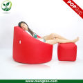 cotton teardrop bean bag lap desk